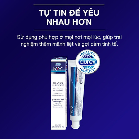 Gel bôi trơn K.Y - Cao Cấp Chính Hãng