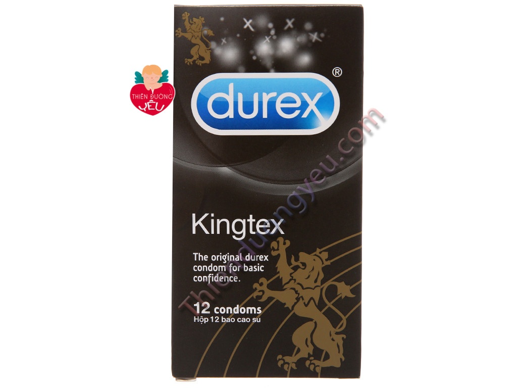 Hộp Bao Cao Su Durex Kingtex Ôm Sát 12 Cái