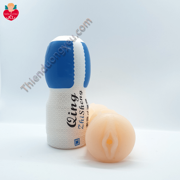 Cốc Đạo Giả Qing Mềm Mại Giải Tỏa Sinh Lý Nam – Tặng Kèm Gel Bôi Trơn 60K