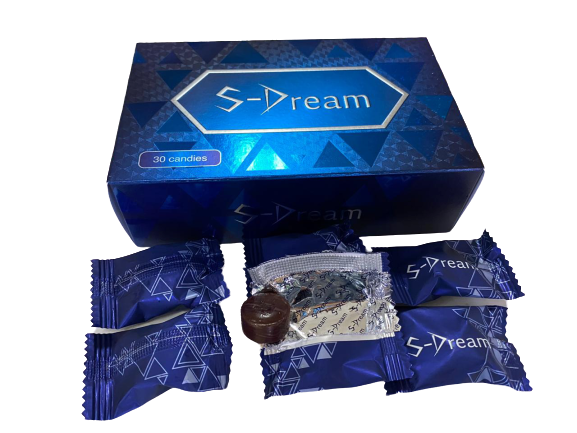 Kẹo sâm S-Dream tăng cường sinh lý nam Mới 2020 Hộp 30 viên