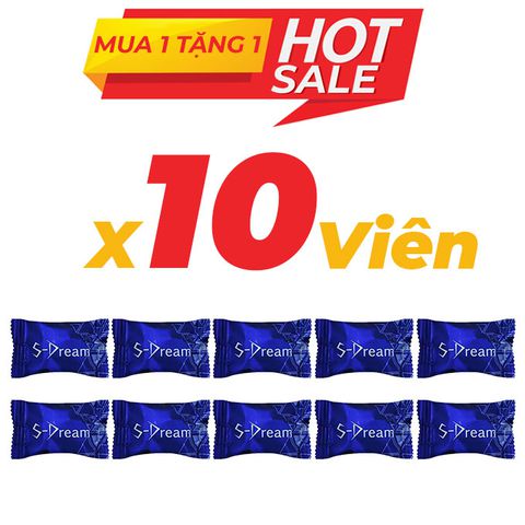 Kẹo sâm S-Dream 10 viên