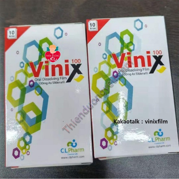 Tem Ngậm Vinix 100mg – Điều Trị Cường Dương Kéo Dài Thời Gian Số 1 Hàn Quốc