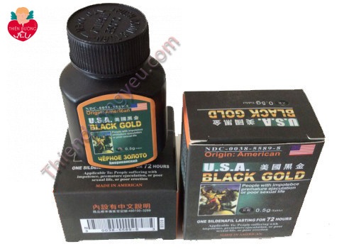 Thuốc Cường Dương Black Gold USA